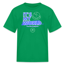 Load image into Gallery viewer, My World Kids&#39; T-Shirt - kelly green
