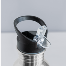 Load image into Gallery viewer, Learn Water Bottle - silver
