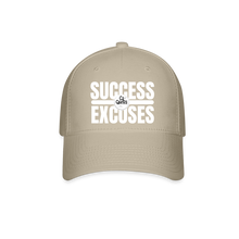 Load image into Gallery viewer, Success Over Excuses Baseball Cap - khaki
