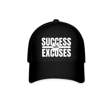Load image into Gallery viewer, Success Over Excuses Baseball Cap - black
