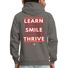 Load image into Gallery viewer, Learn Build Men&#39;s Hoodie - asphalt gray
