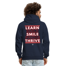 Load image into Gallery viewer, Learn Build Men&#39;s Hoodie - navy
