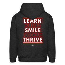 Load image into Gallery viewer, Learn Build Men&#39;s Hoodie - charcoal grey
