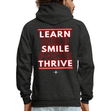 Load image into Gallery viewer, Learn Build Men&#39;s Hoodie - charcoal grey
