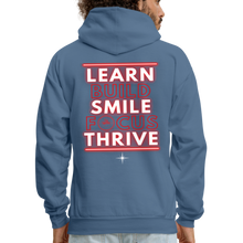 Load image into Gallery viewer, Learn Build Men&#39;s Hoodie - denim blue
