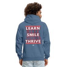 Load image into Gallery viewer, Learn Build Men&#39;s Hoodie - denim blue
