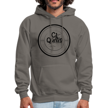 Load image into Gallery viewer, Work Hard Play Hard Men&#39;s Hoodie - asphalt gray
