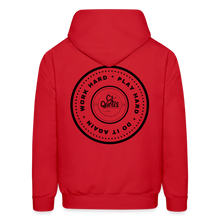 Load image into Gallery viewer, Work Hard Play Hard Men&#39;s Hoodie - red
