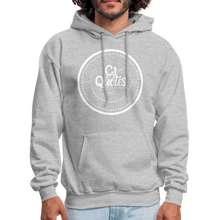 Load image into Gallery viewer, Be The Change Men&#39;s Hoodie (Red Line) - heather gray
