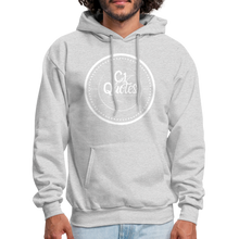 Load image into Gallery viewer, Be The Change Men&#39;s Hoodie (Red Line) - ash 
