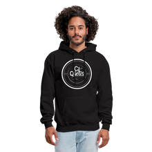 Load image into Gallery viewer, Success Over Excuses Men&#39;s Hoodie (White Print) - black
