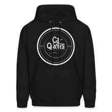 Load image into Gallery viewer, Success Over Excuses Men&#39;s Hoodie (White Print) - black
