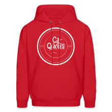 Load image into Gallery viewer, Success Over Excuses Men&#39;s Hoodie (White Print) - red
