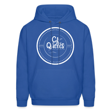 Load image into Gallery viewer, Dope In Real Life Hoodie (White Outline) - royal blue
