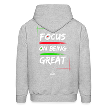Load image into Gallery viewer, Focus Hoodie - heather gray
