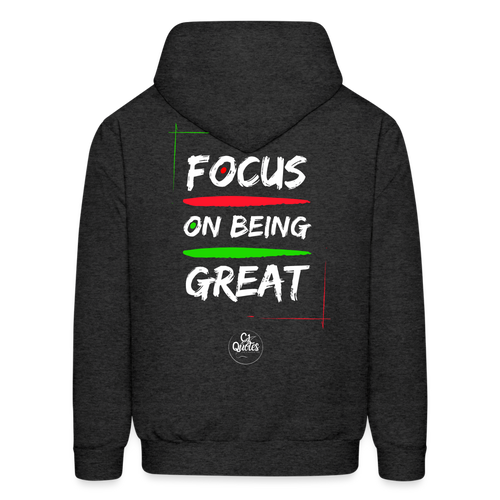 Focus Hoodie - charcoal grey