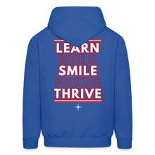 Load image into Gallery viewer, Learn Build Hoodie - royal blue
