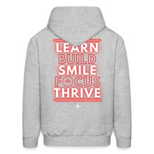 Load image into Gallery viewer, Learn Build Hoodie - heather gray
