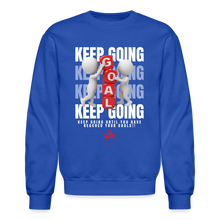 Load image into Gallery viewer, Keep Going Sweatshirt - royal blue
