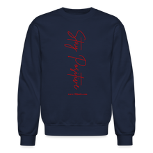 Load image into Gallery viewer, Stay Positive Sweatshirt - navy
