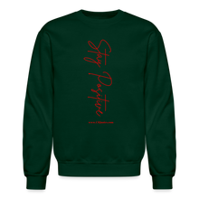 Load image into Gallery viewer, Stay Positive Sweatshirt - forest green
