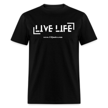 Load image into Gallery viewer, Live Life Unisex Classic T-Shirt - black
