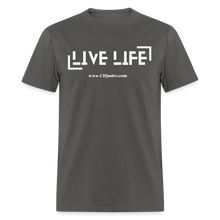 Load image into Gallery viewer, Live Life Unisex Classic T-Shirt - charcoal
