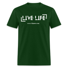 Load image into Gallery viewer, Live Life Unisex Classic T-Shirt - forest green
