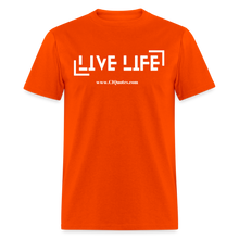 Load image into Gallery viewer, Live Life Unisex Classic T-Shirt - orange
