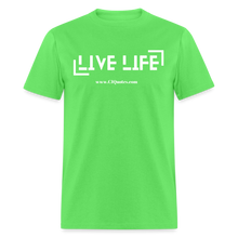 Load image into Gallery viewer, Live Life Unisex Classic T-Shirt - kiwi
