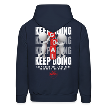 Load image into Gallery viewer, Keep Going Hoodie - navy

