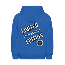 Load image into Gallery viewer, Limited Edition Kids&#39; Hoodie (White) - royal blue
