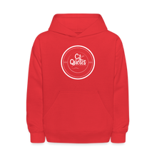 Load image into Gallery viewer, Limited Edition Kids&#39; Hoodie (White) - red
