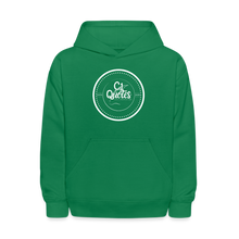 Load image into Gallery viewer, Limited Edition Kids&#39; Hoodie (White) - kelly green
