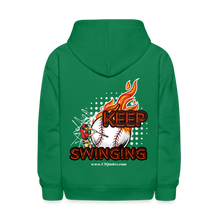 Load image into Gallery viewer, Kee Swinging Kids&#39; Hoodie - kelly green
