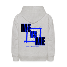 Load image into Gallery viewer, Me Vs Me Kids&#39; Hoodie (Blue) - heather gray
