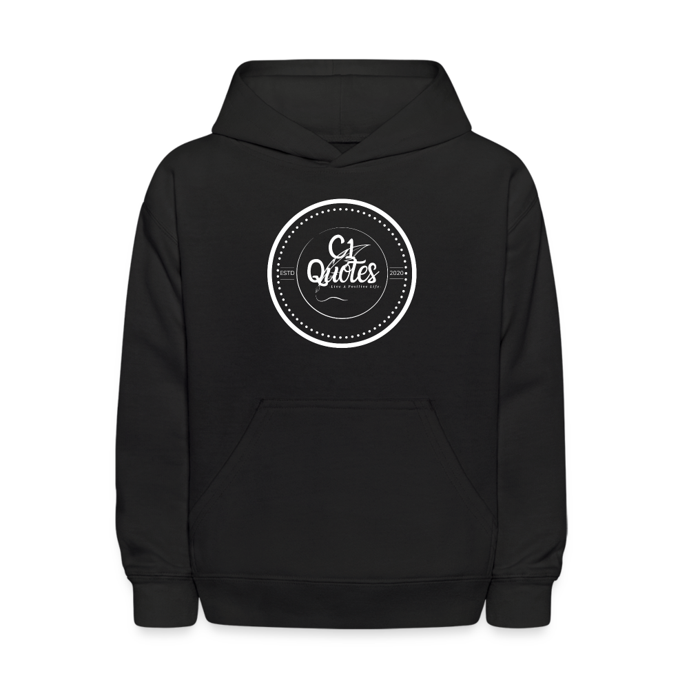Me Vs Me Kids' Hoodie (Red) - black