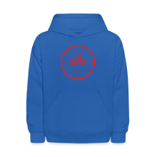 Load image into Gallery viewer, Just A Kid Hoodie (Red) - royal blue
