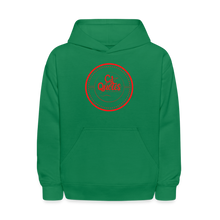 Load image into Gallery viewer, Just A Kid Hoodie (Red) - kelly green
