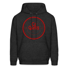 Load image into Gallery viewer, Me Vs Me Hoodie (Red) - charcoal grey

