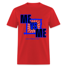 Load image into Gallery viewer, Me Vs Me Unisex Classic T-Shirt - red
