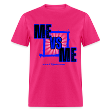 Load image into Gallery viewer, Me Vs Me Unisex Classic T-Shirt - fuchsia
