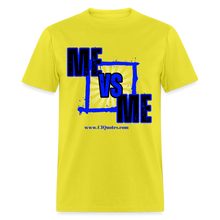 Load image into Gallery viewer, Me Vs Me Unisex Classic T-Shirt - yellow
