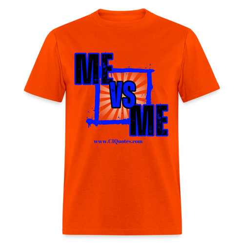 Me Vs Me Unisex Classic T-Shirt - orange