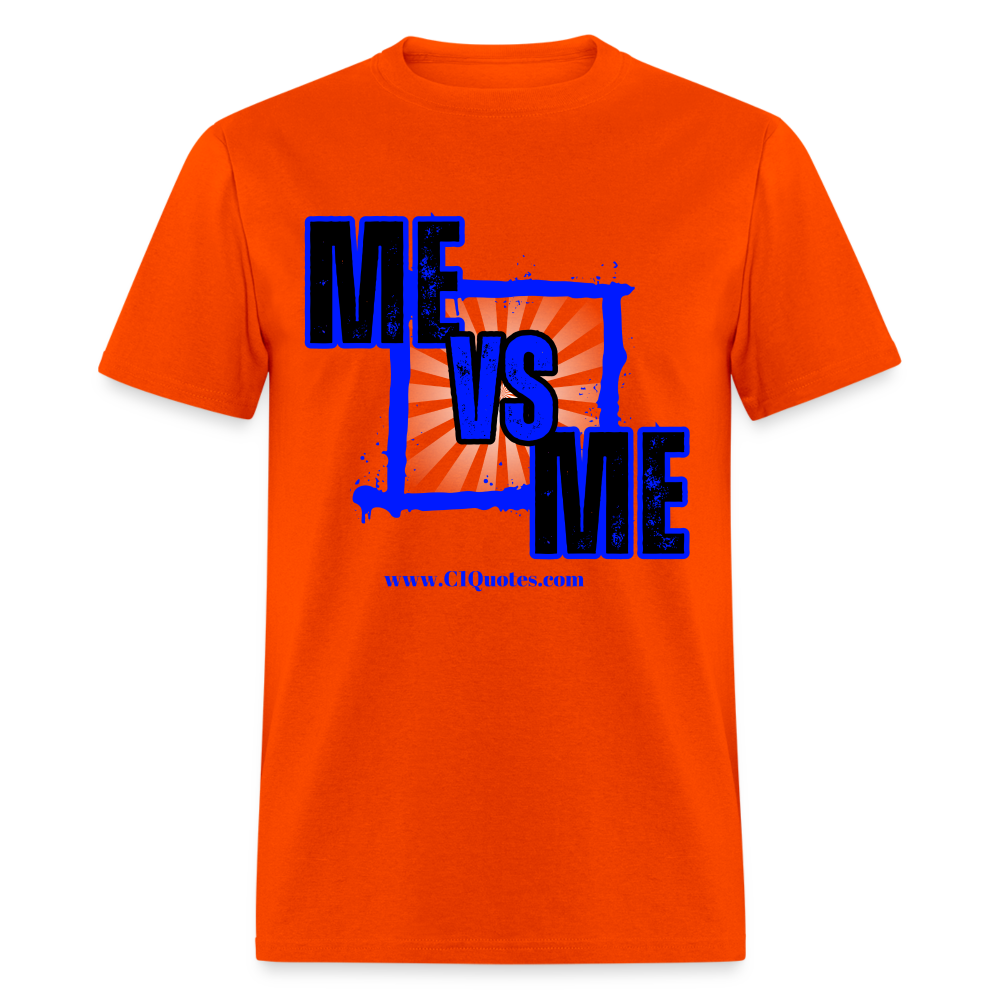 Me Vs Me Unisex Classic T-Shirt - orange
