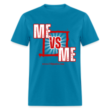 Load image into Gallery viewer, Me Vs Me Unisex Classic T-Shirt (Red) - turquoise
