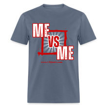 Load image into Gallery viewer, Me Vs Me Unisex Classic T-Shirt (Red) - denim
