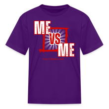 Load image into Gallery viewer, Me vs Me Kids&#39; T-Shirt (Red) - purple
