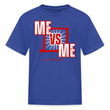 Load image into Gallery viewer, Me vs Me Kids&#39; T-Shirt (Red) - royal blue
