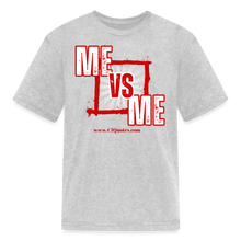 Load image into Gallery viewer, Me vs Me Kids&#39; T-Shirt (Red) - heather gray
